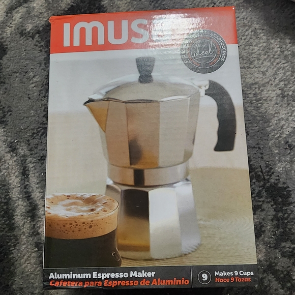 IMUSA Silver Aluminum Espresso Maker - Picture 1 of 4